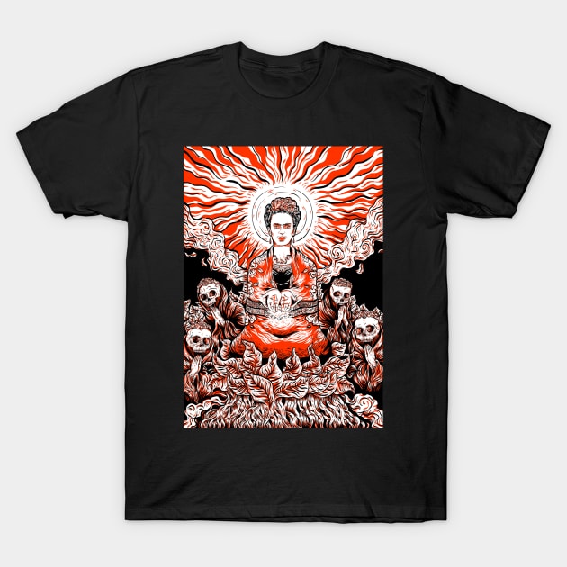 Frida Kahlo T-Shirt by AndyAlvez